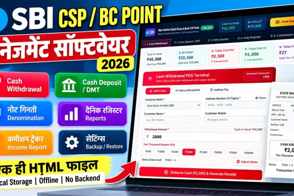 Bank CSP & BC Point POS Tool